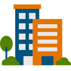 Building to represent accommodations