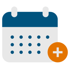 Calendar with Plus Sign