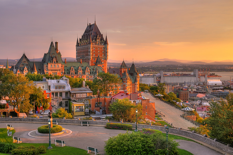 Discover Eastern Canada on a train vacation with Amtrak Vacations Quebec City