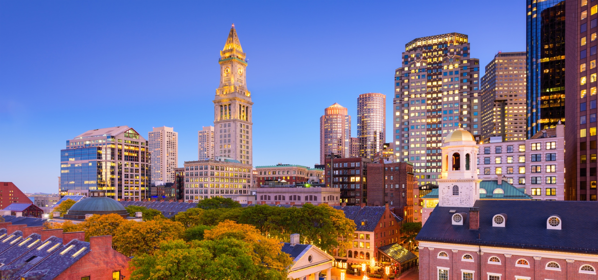 Boston Downtown view